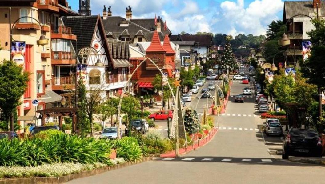 Chales Alpes Do Vale- Gramado Ngoại thất bức ảnh